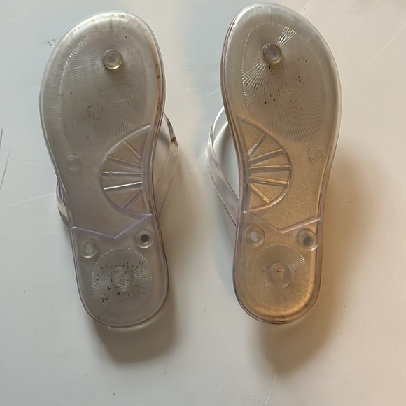 Michael Kors flip flops size 3 kids - Picture 3 of 4